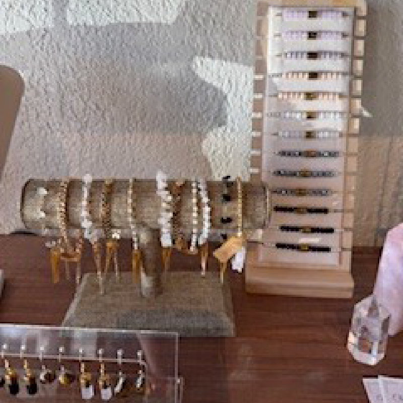 Handmade Crystal Bracelets & Earings 