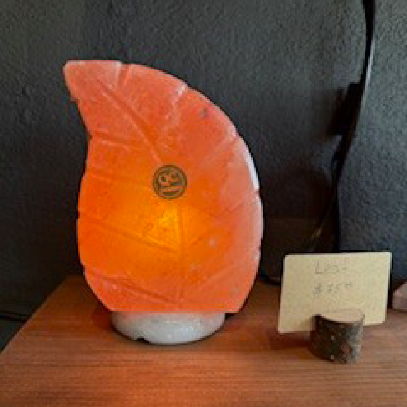 Leaf Himalayan Salt Lamp 